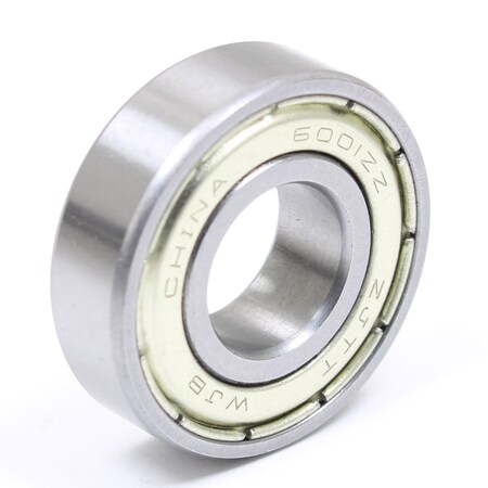Wjb Conrad Type Single Row 2-Shield Bearing, Rb6001-Zz RB6001-ZZ